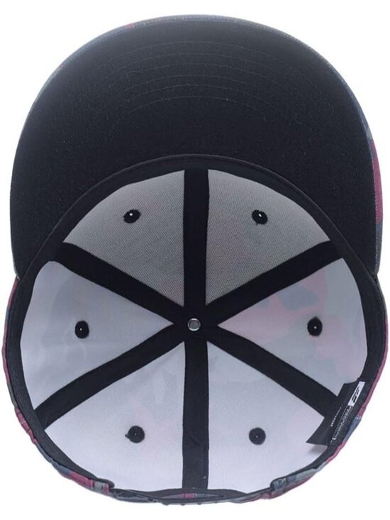 Unisex Army Camo Snapback Hat Hip Hop Style Colorful Adjustable Baseball Cap
